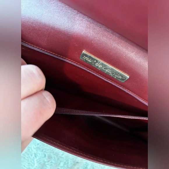 Cartier Must De Cartier Leather Clutch Bag - Picture 7 of 11